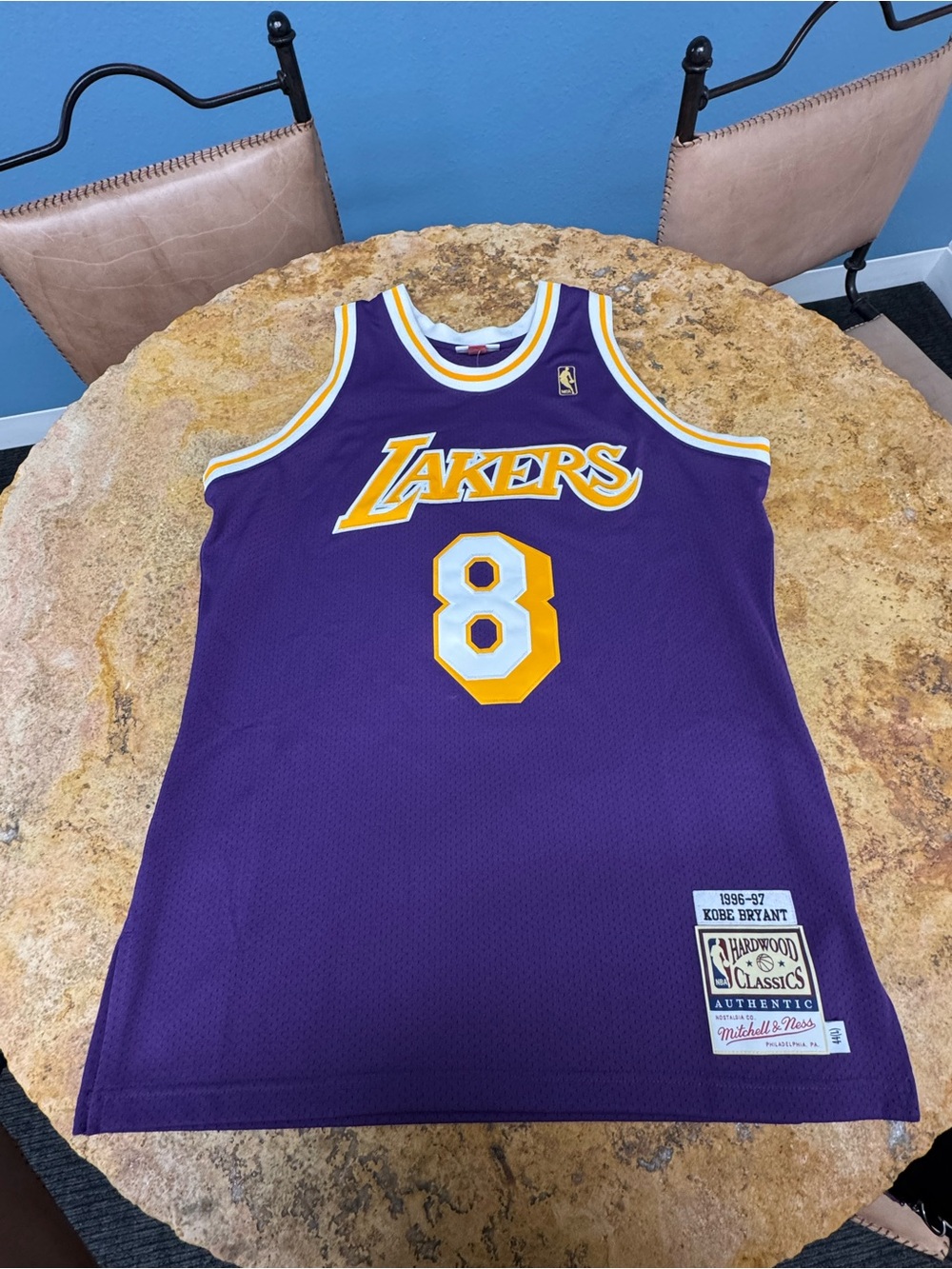 Kobe Bryant Mitchell & Ness Lakers Purple & Gold #8 Hardwood Classics Jersey